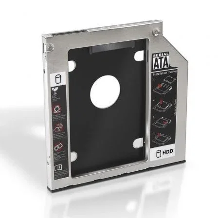 Aisens Adaptador de disco duro/SSD de 7,0 mm para unidad óptica de 9,5 mm A129-0151 Aisens Adaptador de disco duro/SSD de 7,0 mm para unidad óptica de 9,5 mm A129-0151